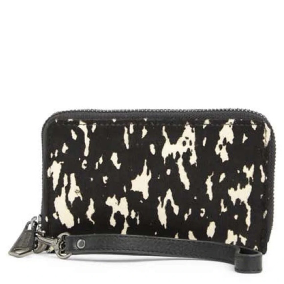 Aimee KESTENBERG Zip Around Wristlet, Static Haircalf, NWT